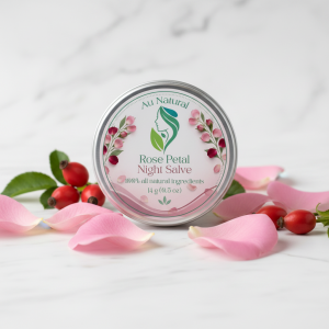 Rose Petal Night Salve | Baume de Nuit aux Pétales de Rose