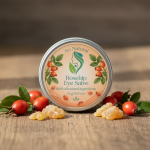Rosehip Seed Oil Eye Salve | Baume Contour des Yeux à l'Huile de Rosier Muscat